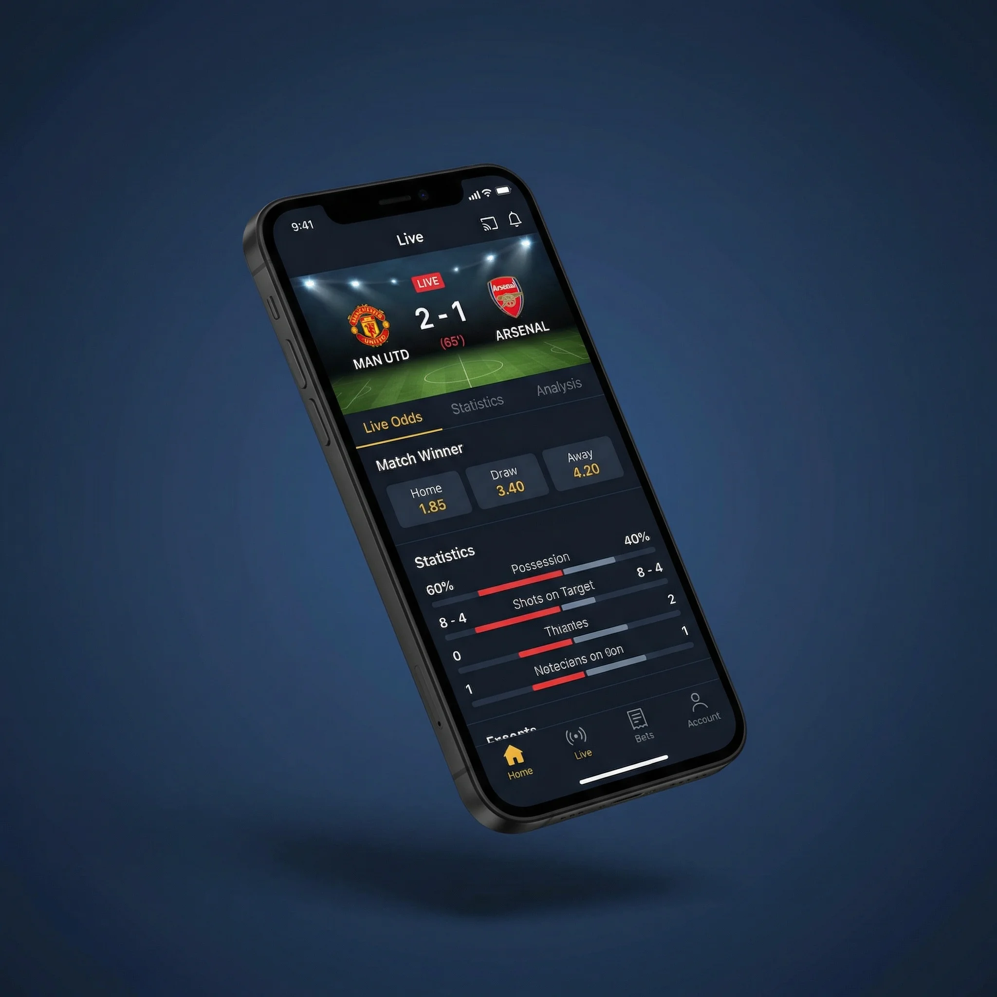 伟德国际移动端APP界面展示